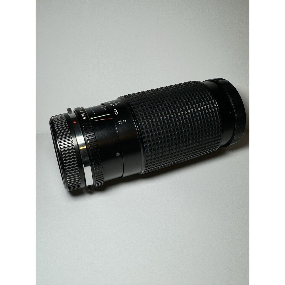 RMC Tokina 80-200mm Camera Zoom Lens 1:4, 8098617 W/MISC CAPS/COVERS